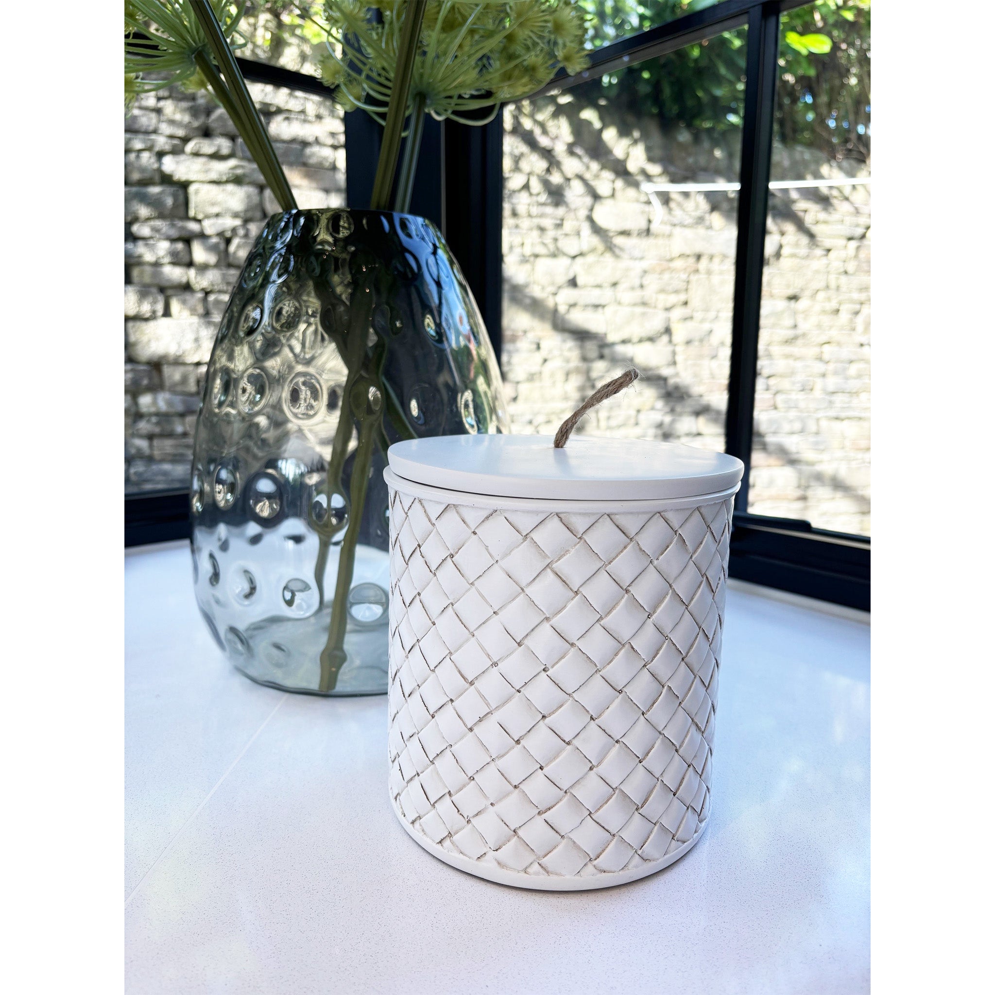 Ornamental Jar with Lid